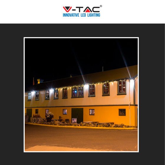 Faro LED Floodlight 20W V - TAC SMD IP65 Colore Bianco - Disponibile Luce: Calda 3000K, Naturale 4000K e Fredda 6500K - Elettrohub.it