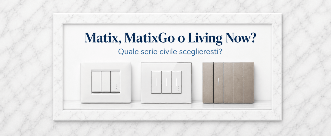 Matix, MatixGo o Living Now: quale serie civile sceglieresti davvero per casa tua? - Elettrohub.it