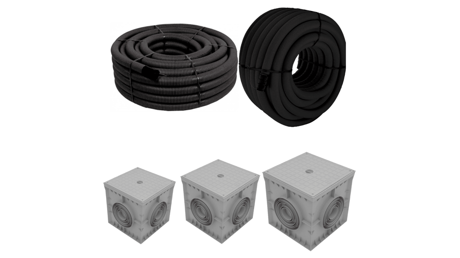 Cavidotti e pozzetti in pvc - Elettrohub.it