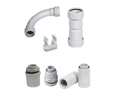 Raccordi e curve per tubi in PVC - Elettrohub.it