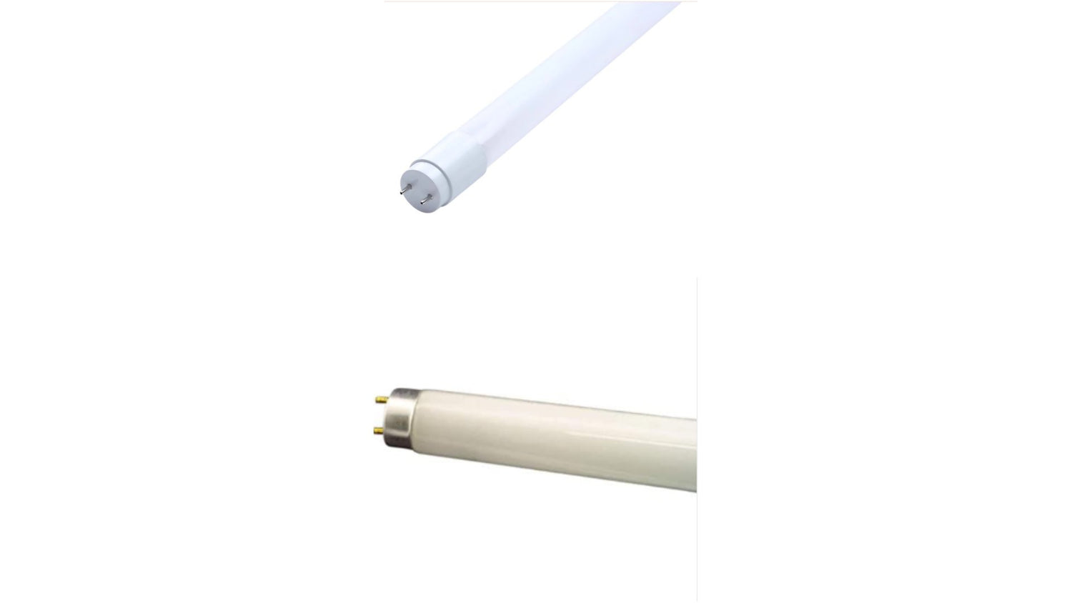 Tutti i tubi Led e alogeni, T5 e T8