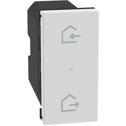 Comando entra/esci wireless bticino MatixGo bianco per domotica JW4570CWI