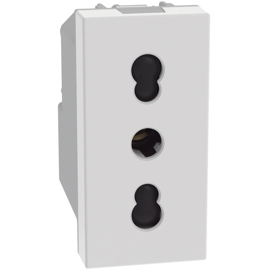 Presa bipasso bticino MatixGo bianco 2p+t 16a JW4180 - Elettrohub.it