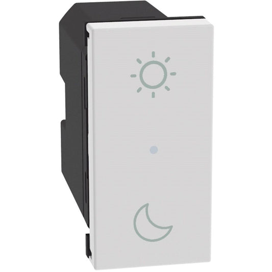 Comando notte/giorno wireless bticino MatixGo bianco JW4574CWI