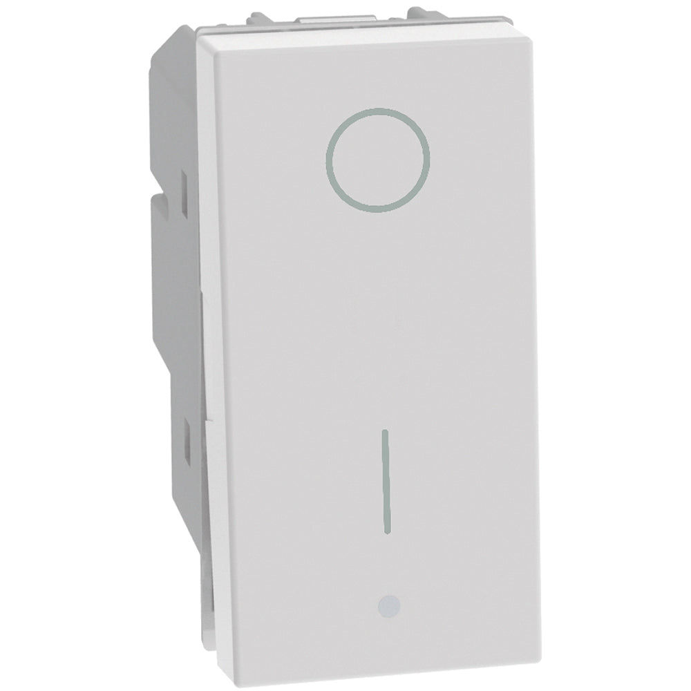 Interruttore 2p 16a BTicino MatixGo - bipolare - bianco JW4002 - Elettrohub.it