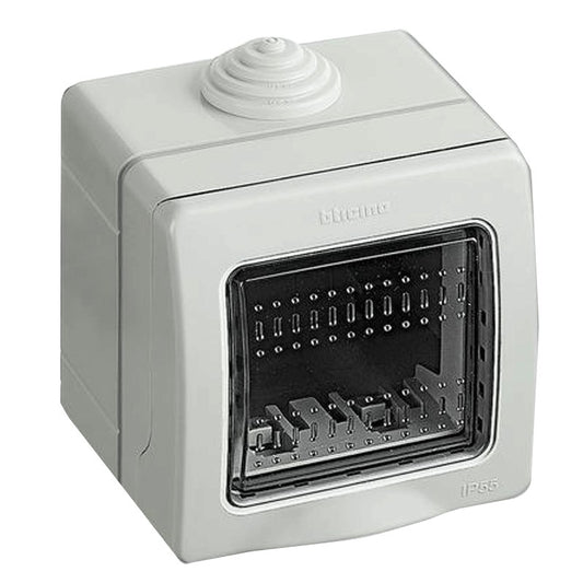 Contenitore stagno da parete idrobox bticino matix 2 moduli ip55 Codice prodotto 24502