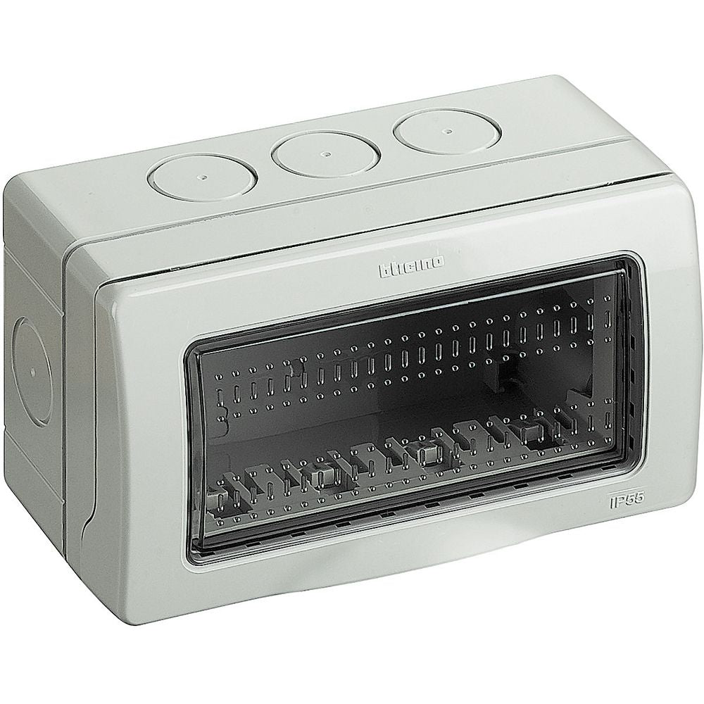 Contenitore stagno da parete idrobox bticino matix 4 moduli ip55 - 25504 - Elettrohub.it