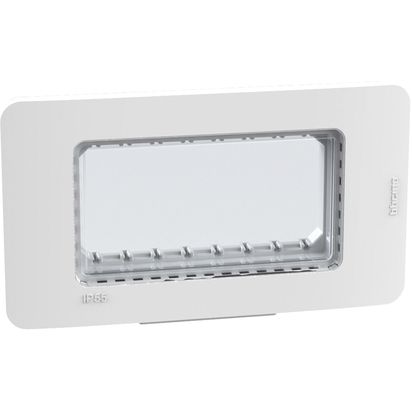 Placca autoportante BTicino MatixGo 4 moduli ip55 colore bianco 28604W - Elettrohub.it