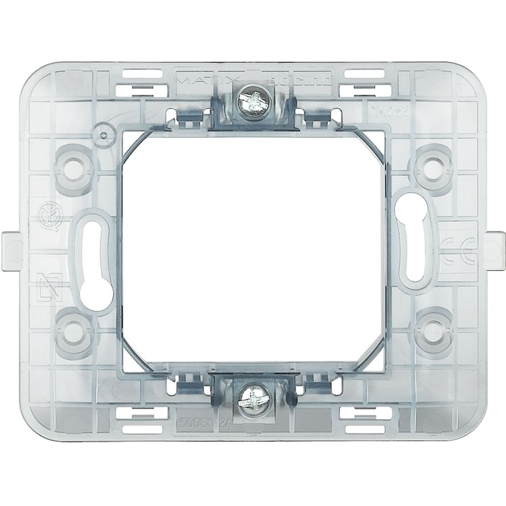 Supporto 2 moduli bticino matix 500SM2A - Elettrohub.it
