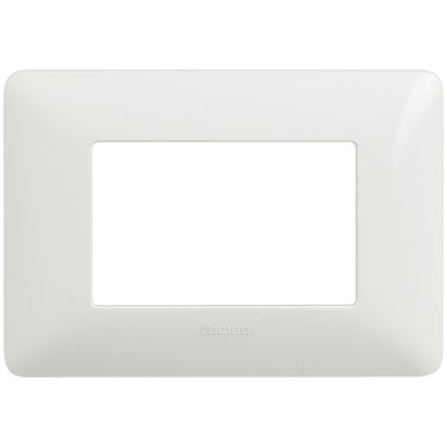 Placca 3 moduli bianca bticino matix AM4803BBN
