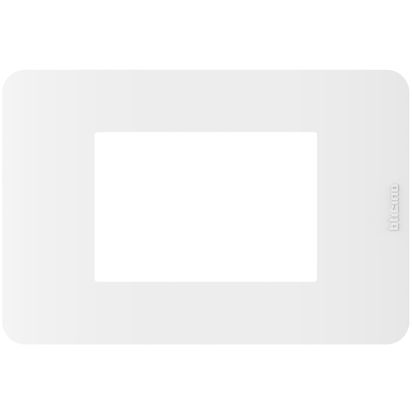 Placca BTicino MatixGo 3 moduli, bianca JA4803JW - Elettrohub.it