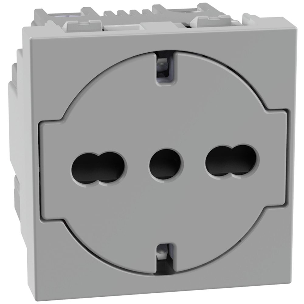 Presa P40 flat BTicino MatixGO grigio JG4140A16F