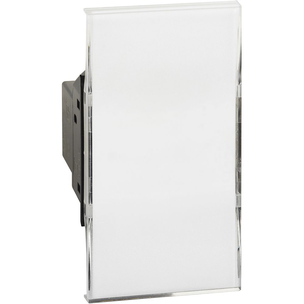 Pulsante portanome bticino living now 1p no 24v 10a K4040N