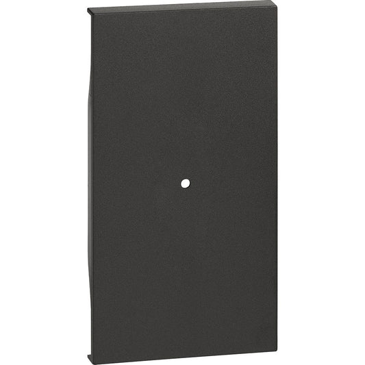 Cover gateway bticino Living Now colore nero 2 moduli KG30M2