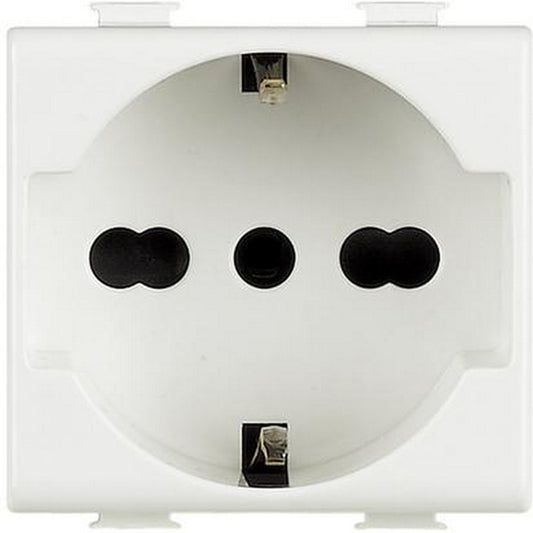 Presa universale 2p+t 10/16a + schuko bticino matix AM5440/16