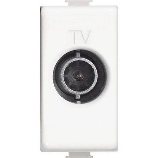 Presa tv coassiale passante bticino matix AM5202P14
