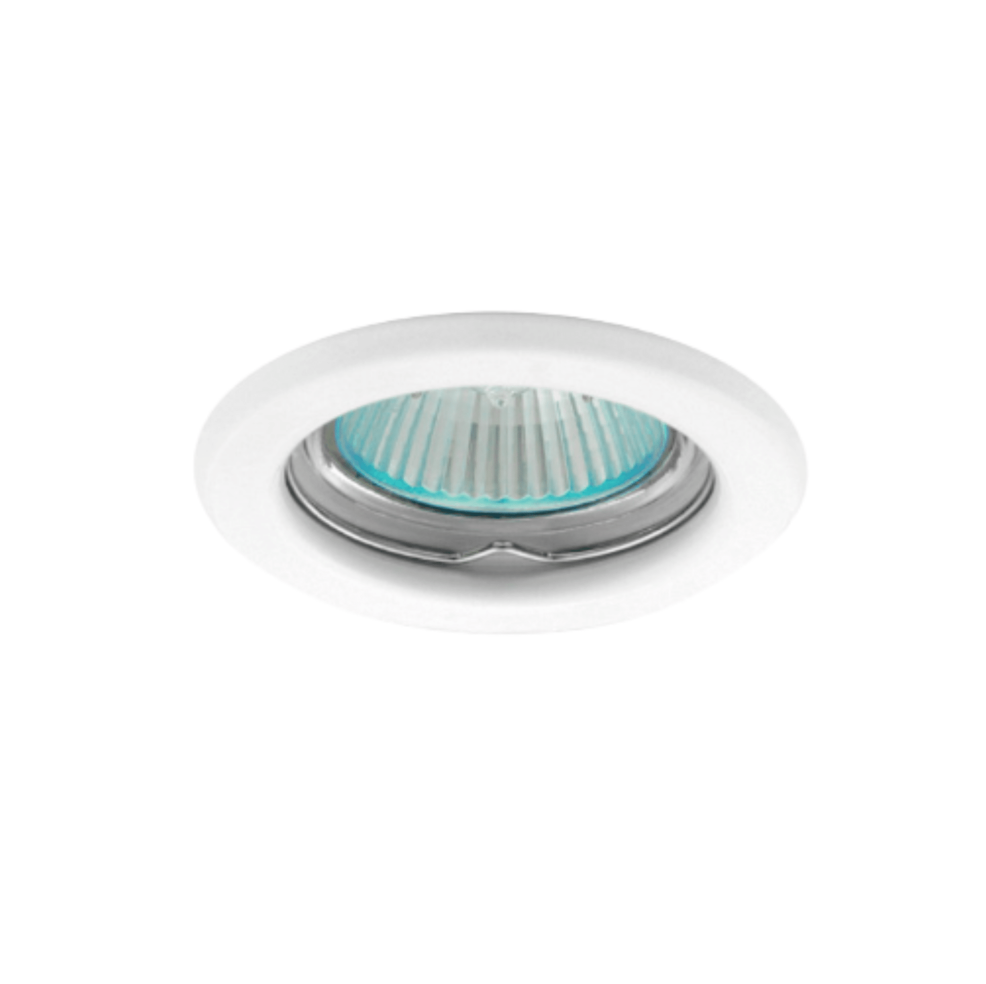 Portafaretto rotondo da incasso per lampadine GU10 e GU5.3 - Elettrohub.it