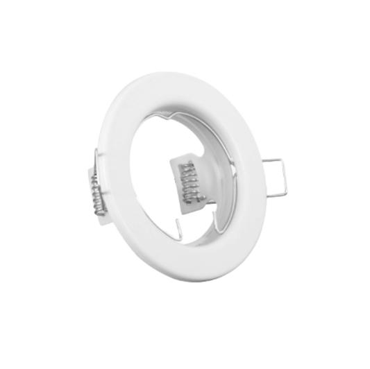 Portafaretto rotondo da incasso per lampadine GU10 e GU5.3 - Elettrohub.it