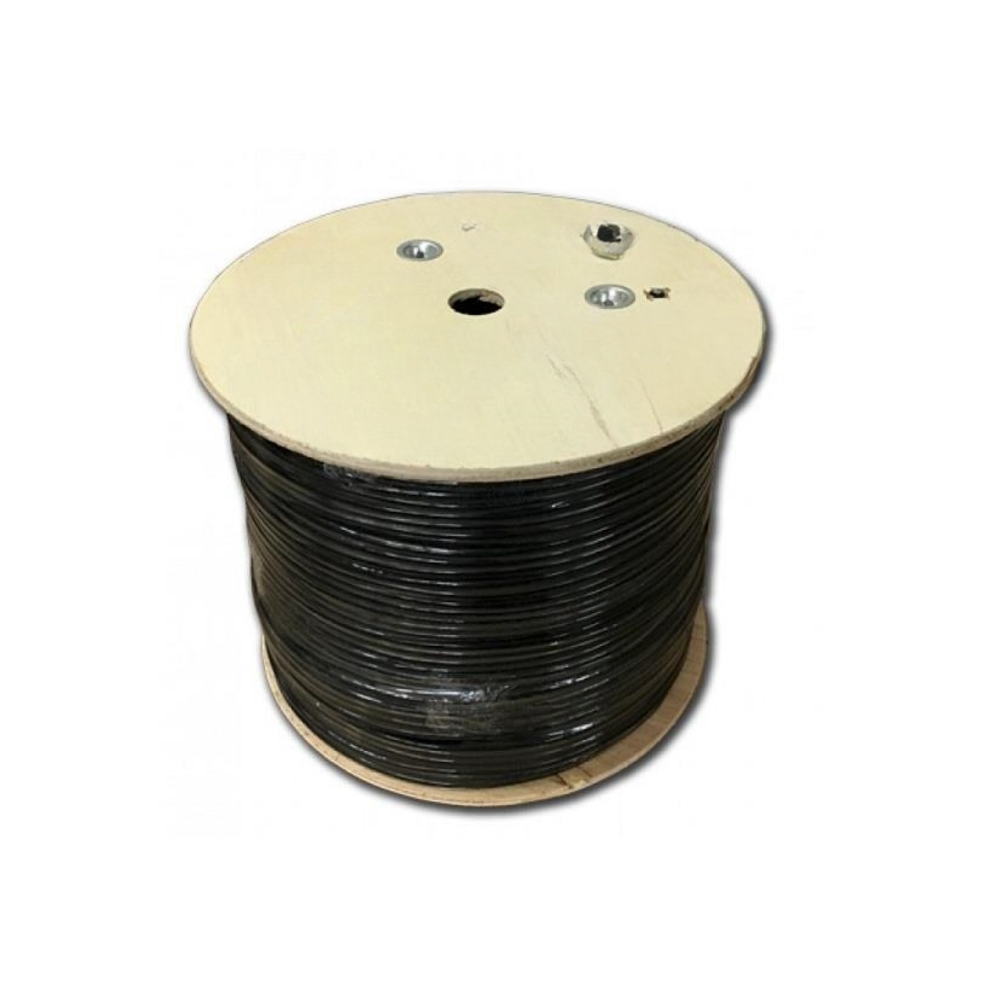 Cavo di rete professionale CAT6 FTP Schermato, doppia guaina PVC per uso esterno, nero, 4x2 cavi in BC solido (100% rame) - Vendita al metro
