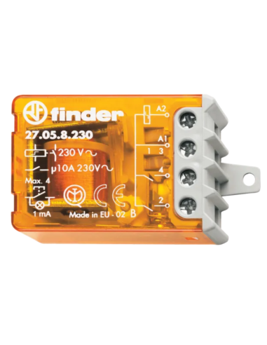 Relè Finder Ad Impulsi 230V Commutatore 27.05.8.230.0000