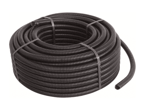 Tubo Corrugato Nero Ø20 - Matassa da 50 metri - Elettrohub.it