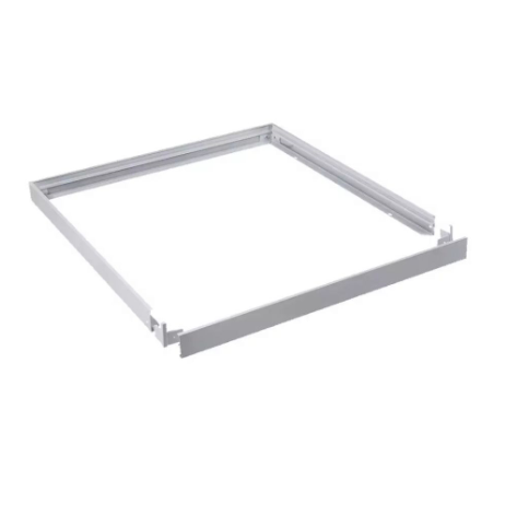 V-Tac Supporto Bianco in Plastica per Montaggio Esterno Pannelli LED 60x60