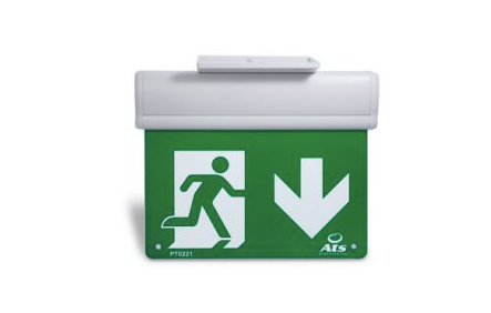 Plafoniera - Lampada d'emergenza a bandiera ATS SIGNALWAY - SW 2025