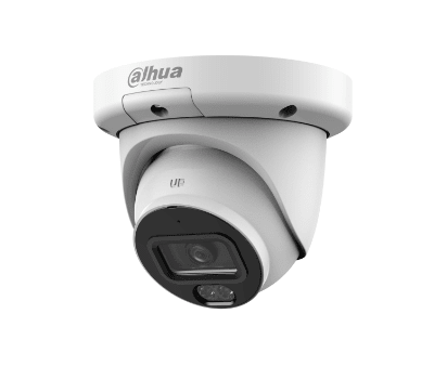 Dahua - IPC - HDW3449QM - S - IL - Telecamera Dome IP 4MP - Ottica Fissa Dual Light - Microfono integrato - Elettrohub.it