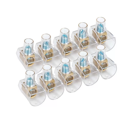 Morsetto a cappuccio 10 poli 10 mmq