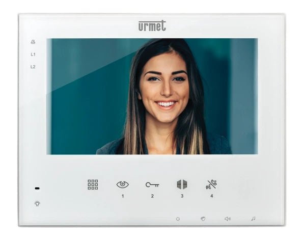 Monitor supplementare urmet 7'' soft touch per kit 1736/501 - Elettrohub.it