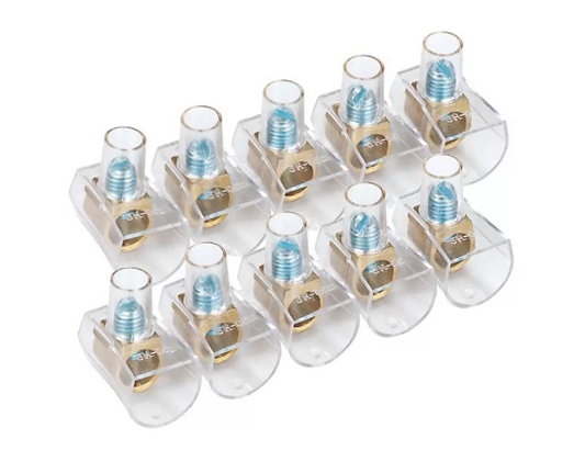 Morsetto a cappuccio 10 poli 6 mmq