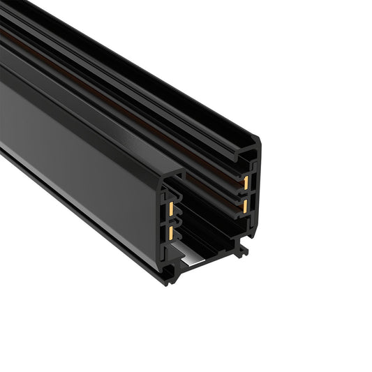 Binario Elettrificato Trifase Nero - 2 metri