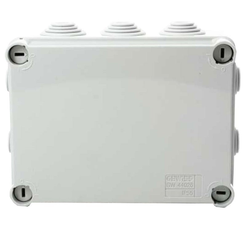 Scatola di derivazione esterna Gewiss 150x110x70 mm con passacavi IP55 - GW44026