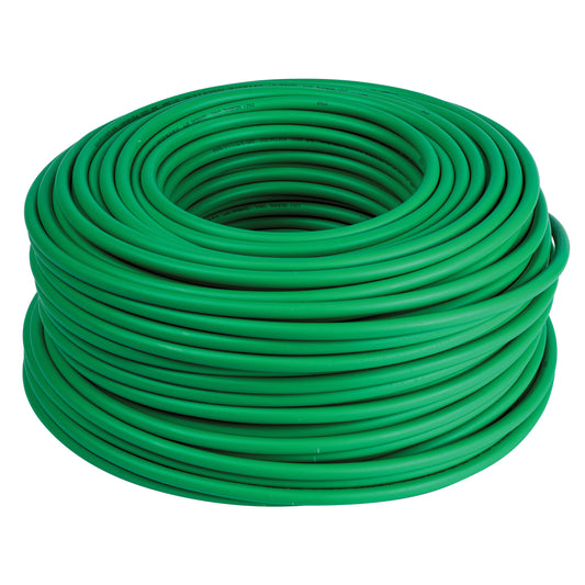 Cavo tripolare fg16(o)m16 0,6/1 kv sezione 3g2,5 mmq colore verde matassa 100mt