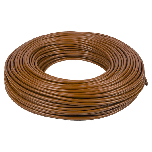 Cavo tripolare fs18or 3g1,5 mm² marrone 450/750v matassa da 100 m