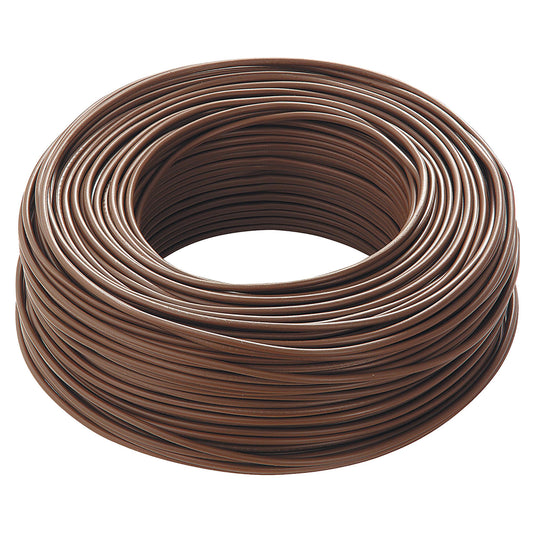 Cavo unipolare fs17 cpr 450/750 sezione 1x1,5 mmq colore Marrone -  Vendita al metro