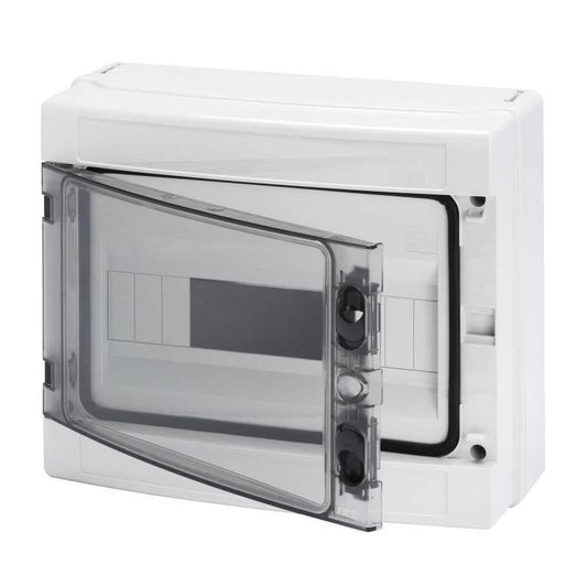 Centralino da parete IP65 Porta Trasparente 12 Moduli Gewiss GW40103