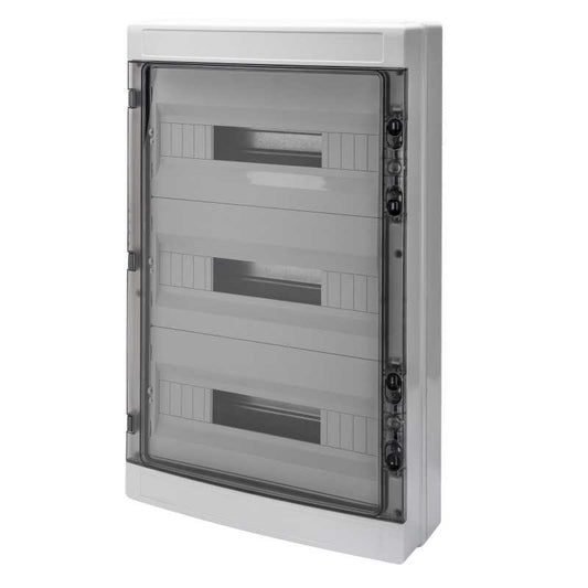 Centralino da parete Gewiss IP65 Porta Trasparente 54 Moduli GW40108