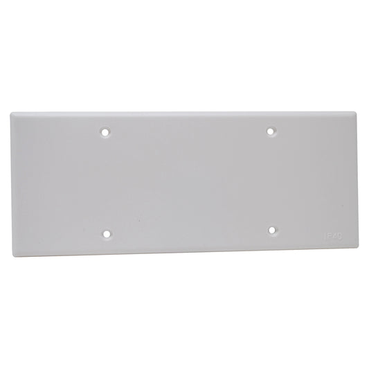 Coperchio 6 posti per scatola monoblocco bianco