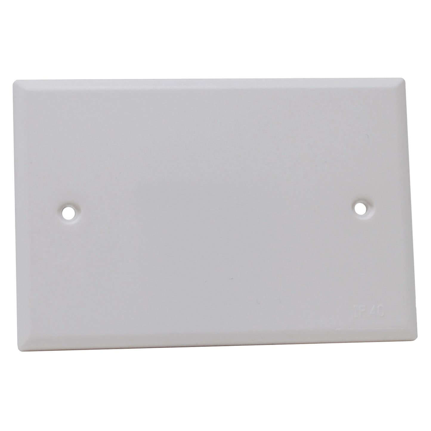 Coperchio 3 posti per scatola monoblocco bianco
