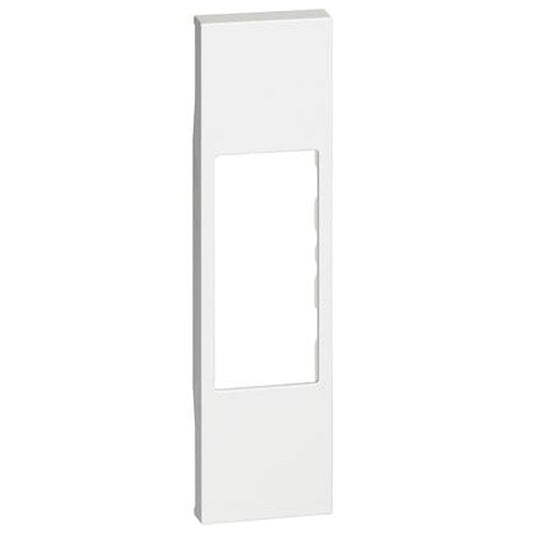 Cover rj11/45 ticino living now bianco 1 modulo KW07 - Elettrohub.it