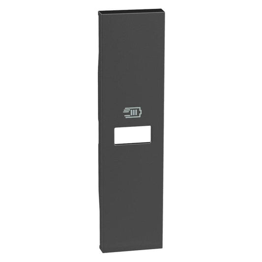 Cover caricatore USB tipo a - c living now - 1 modulo - nero - KG11C