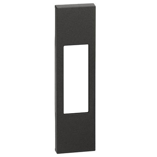 Cover presa bticino living now 10/16a 1 modulo colore nero KG02