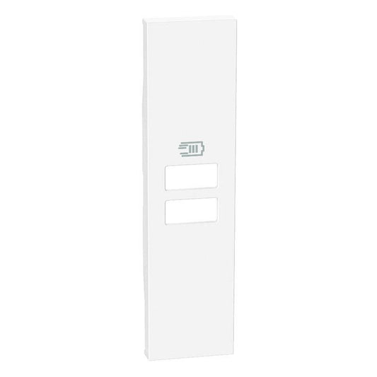 Cover caricatore living now 2usb 1m bianco KW13C - Elettrohub.it