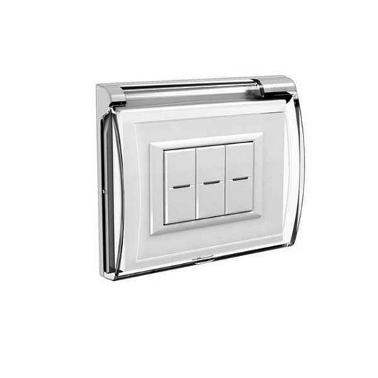 Portello universale bticino 3 posti per serie civili ip44 26603