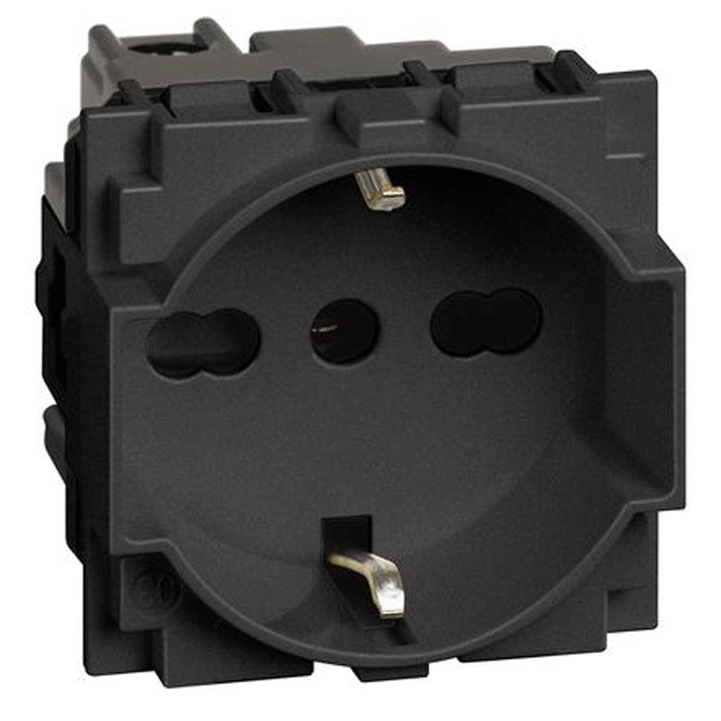 Presa universale bticino living now 10/16a colore nero KG4140A16 - Elettrohub.it