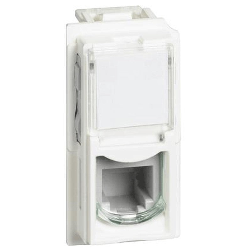 Connettore bticino living now rj11 k10 colore bianco KW4258RJ11 - Elettrohub.it