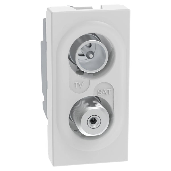 Presa tv BTicino MatixGo bianco satellite + tv - JW4214D - Elettrohub.it