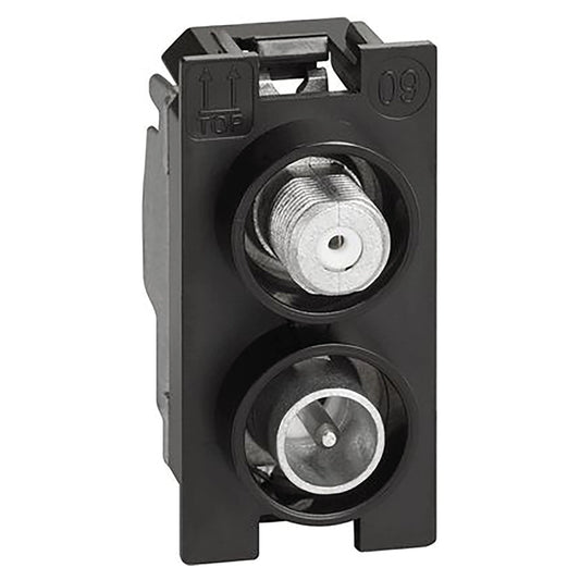 Presa tv-sat diretta living now demix 1 modulo K4214D