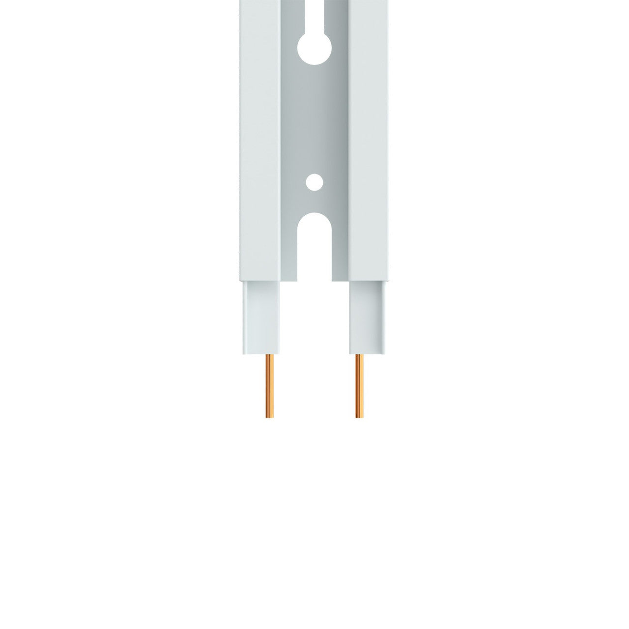Binario Monofase Bianco - 1 metro
